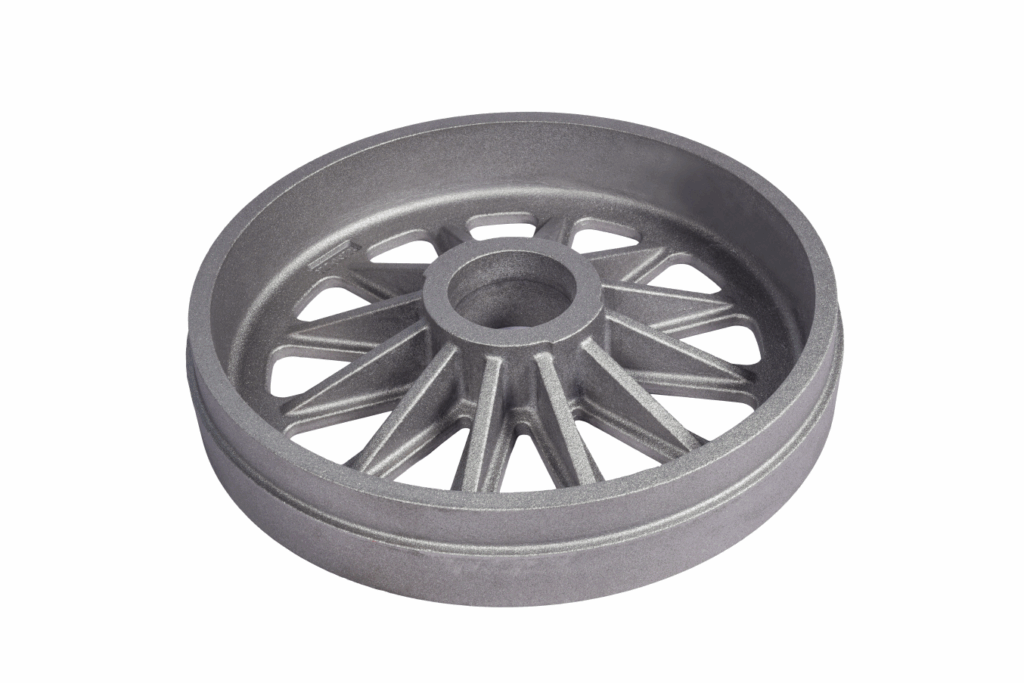 Elevator brake wheel