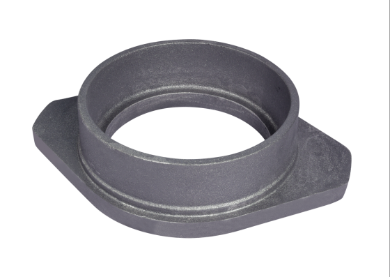 Low-temperature ductile iron connecting flange