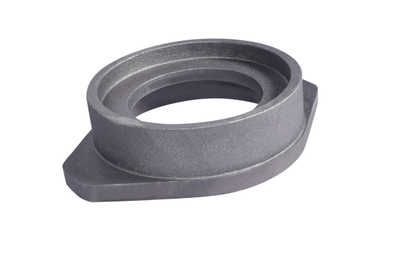 Low-temperature ductile iron outer flange